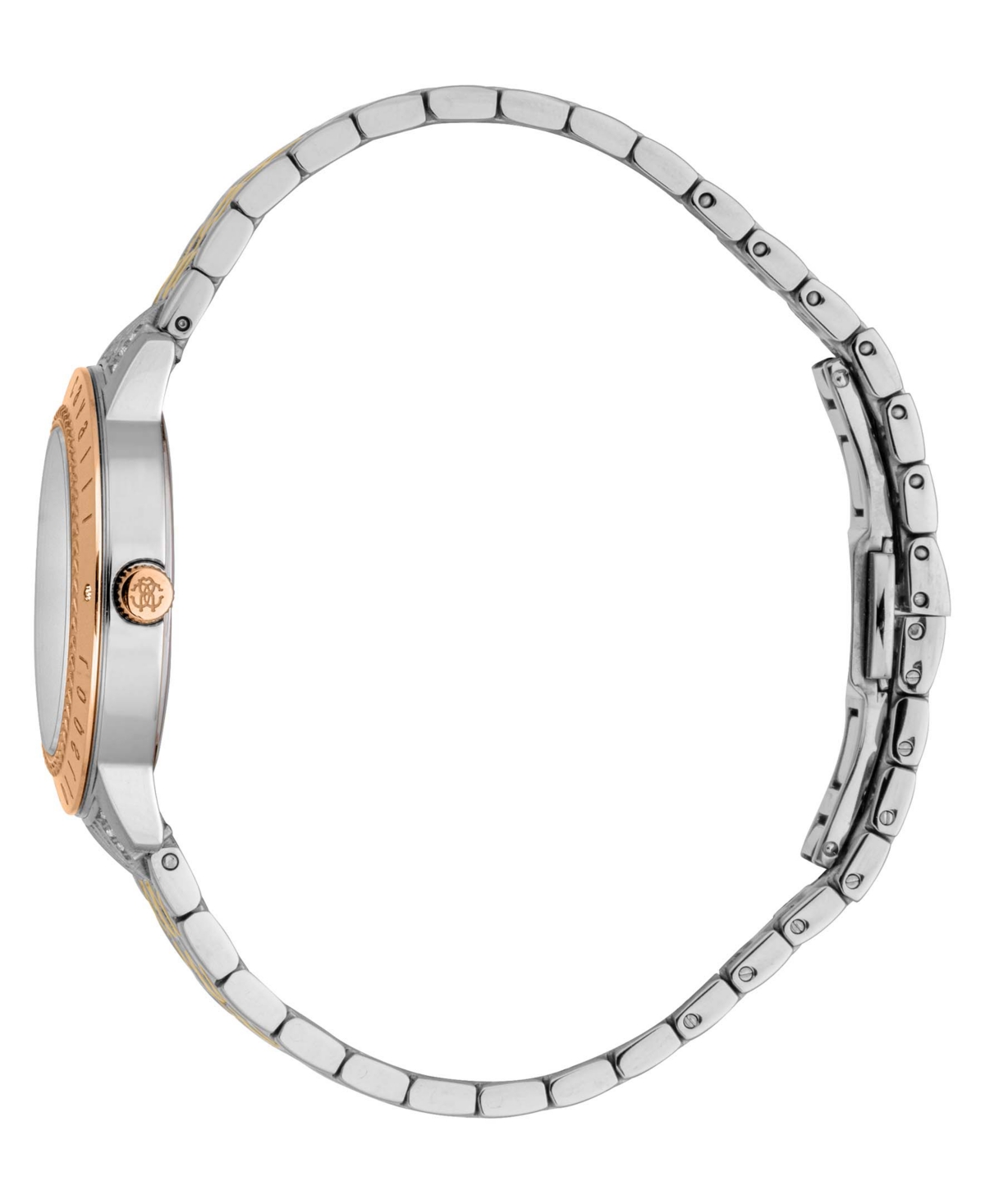 ROBERTO CAVALLI WOMEN'S QUARTZ TWO-TONE STAINLESS STEEL WATCH 32MM 