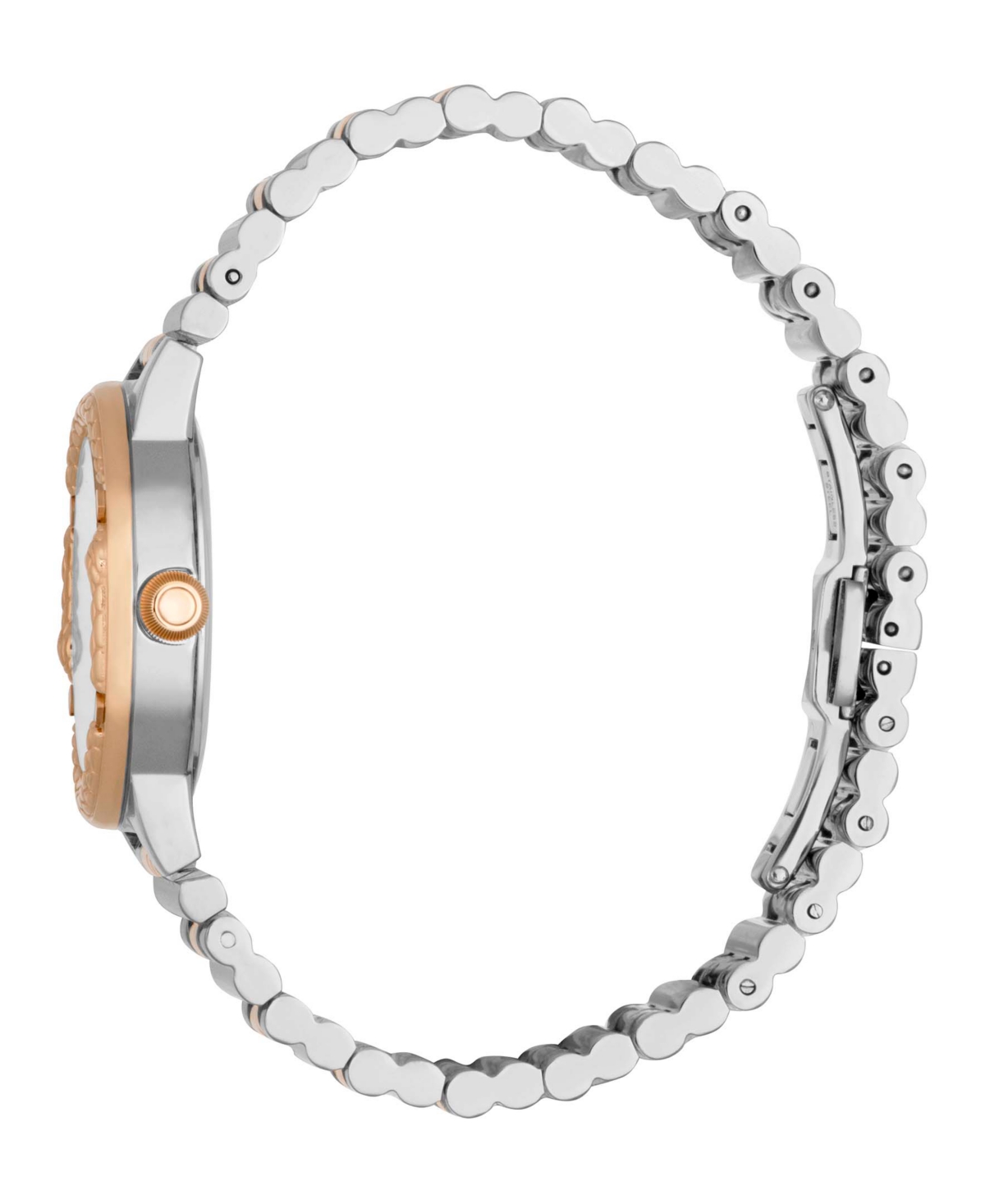 ROBERTO CAVALLI WOMEN'S QUARTZ TWO-TONE STAINLESS STEEL WATCH 32MM 
