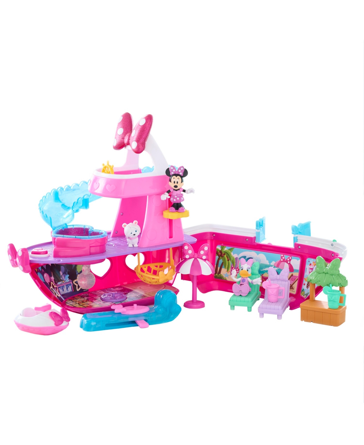 Inside Out 2 Disney Junior Minnie Mouse Bowdazzling Yacht Playset In No Color