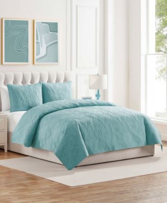 Ocean 3-Piece Quilt Set, Full/Queen