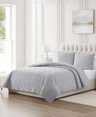 Seashell 3-Piece Quilt Set, King