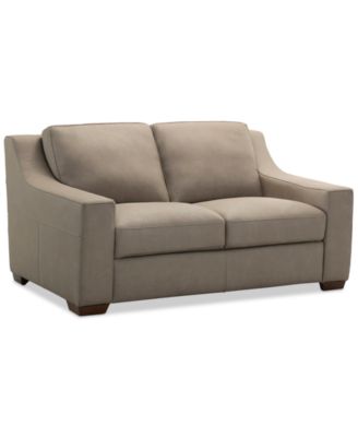 CLOSEOUT! Kovner Leather Loveseat, Created for Macy's