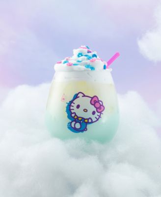 Hello Kitty and Friends Above the Clouds Stemless Drinking Glasses, Set of 4