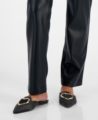 Women's Aviva Heart Mule Flats 