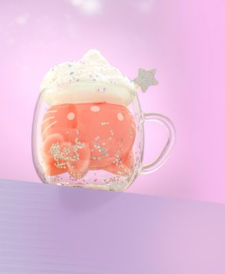 Hello Kitty 50th Anniversary Limited Edition 3D Double Wall Glass Mug