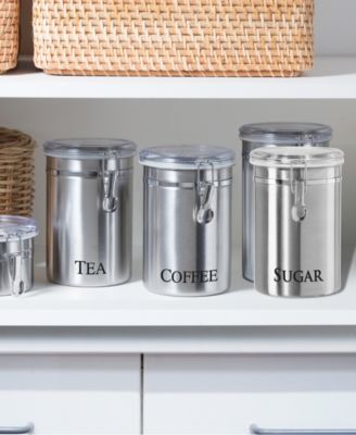 62 fl oz Stainless Steel Sugar Canister