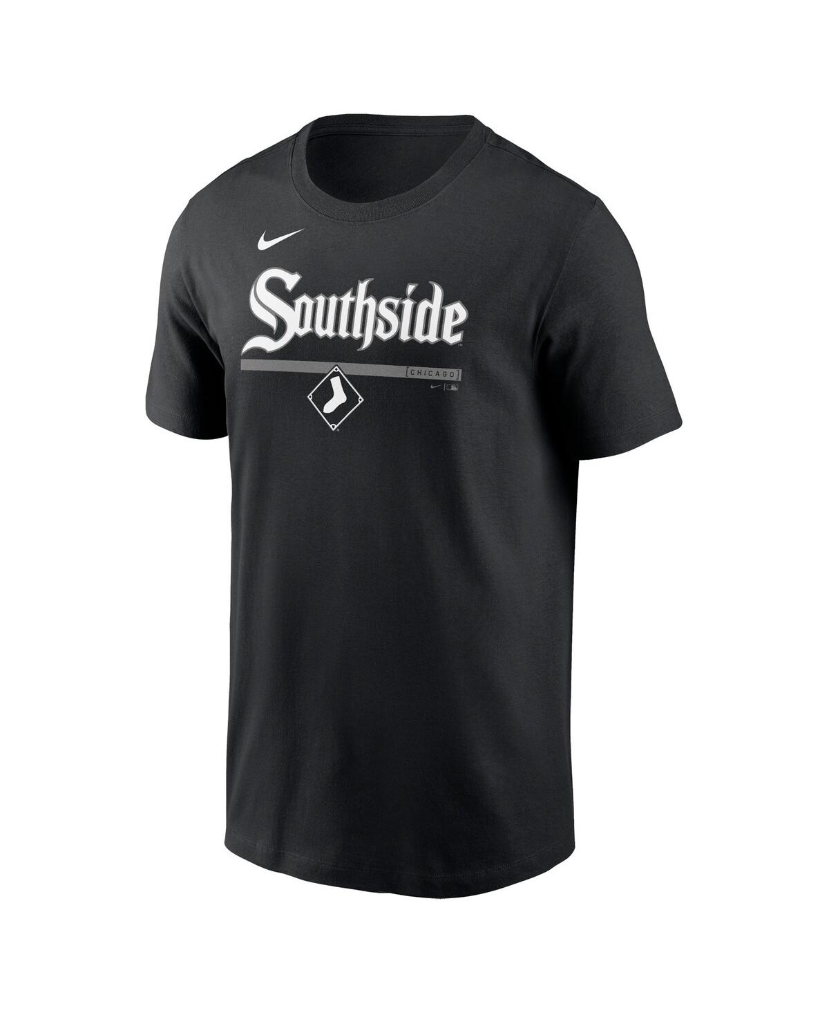 Nike Men'sChicago White Sox 2-Hit Speed City Connect T-Shirt - Black