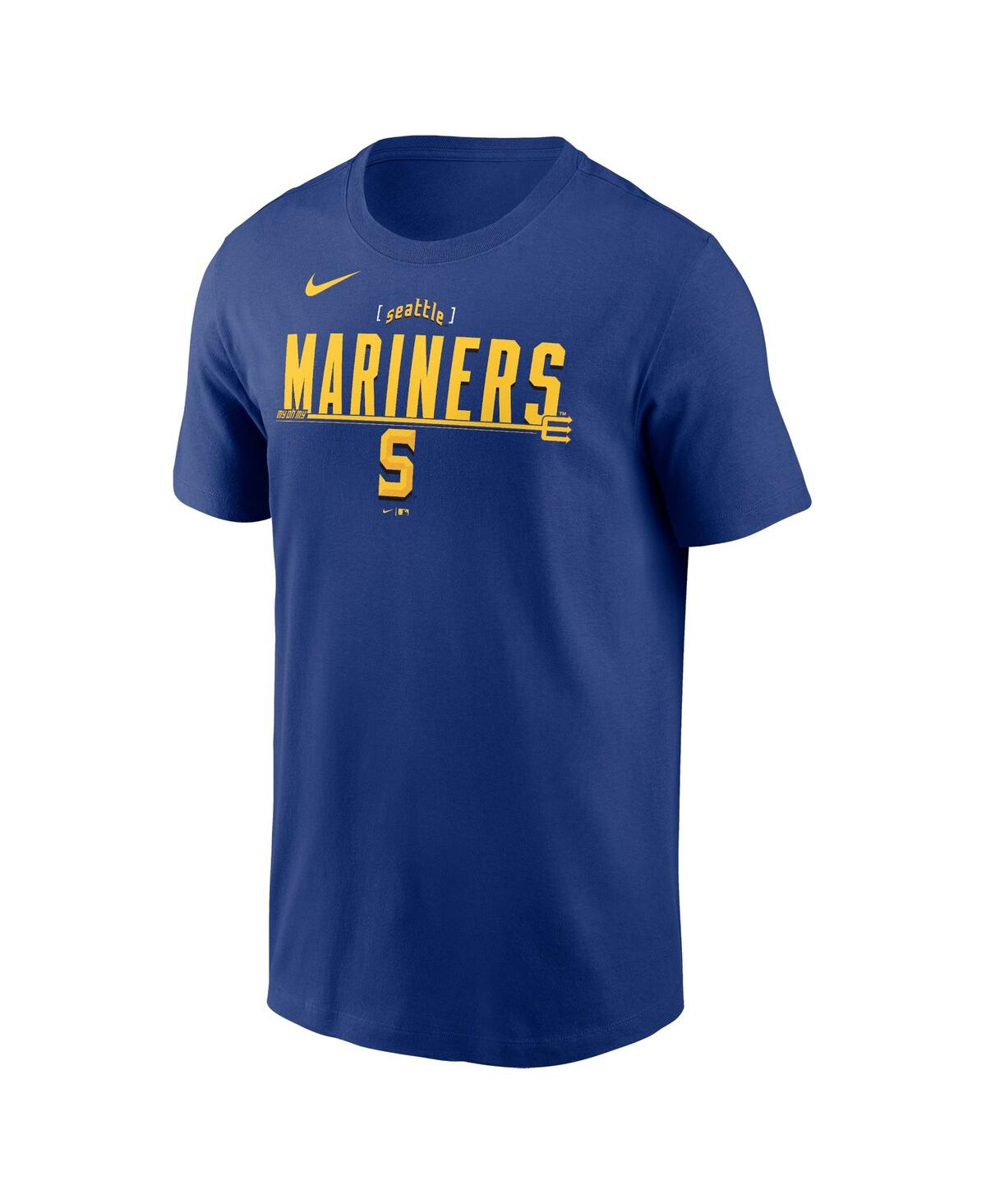 Nike Men'sSeattle Mariners City Connect T-Shirt - Royal