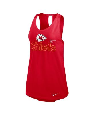 Women's Red Kansas City Chiefs Plus Size Performance Tank Top