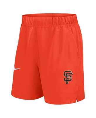 Men's Orange San Francisco Giants Woven Victory Performance Shorts