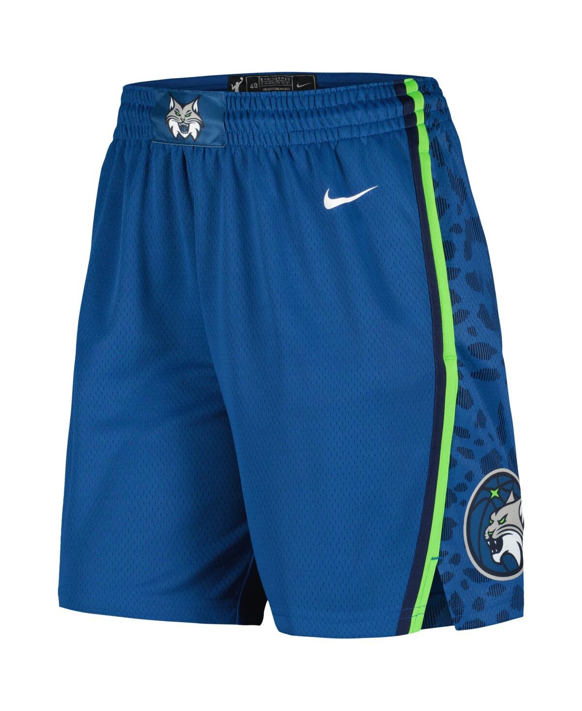 Nike Women's Blue Minnesota Lynx On-court Victory Performance Shorts In Blue