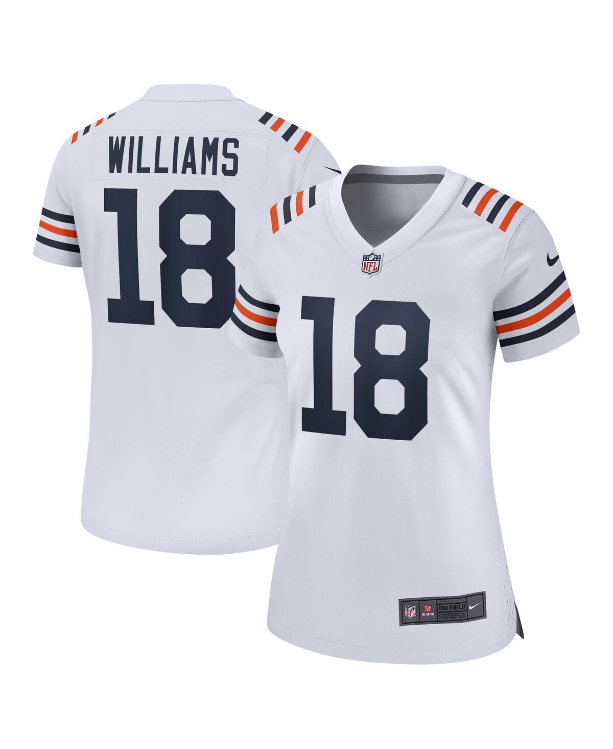 Men's and Women's Caleb Williams White Chicago Bears 2024 Nfl Draft 2nd Alternate Game Player Jersey - White