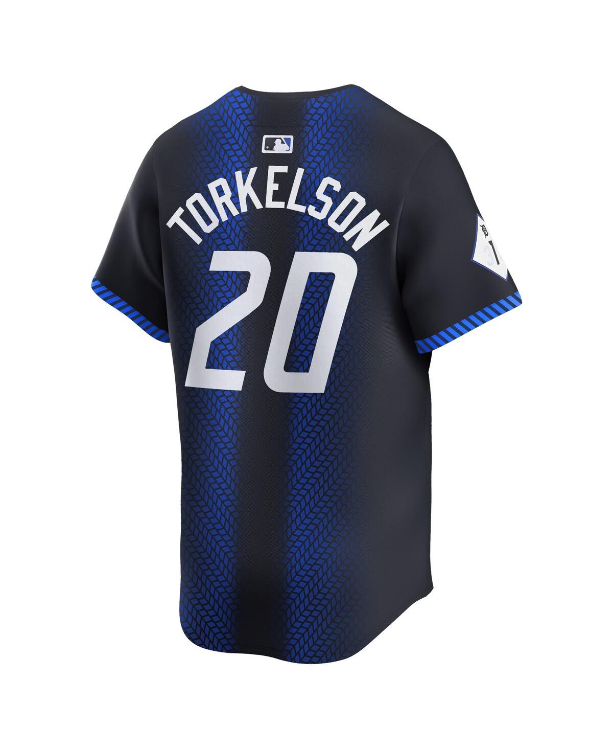 Nike Men's Spencer TorkelsonDetroit Tigers 2024 City Connect Limited Jersey - Navy