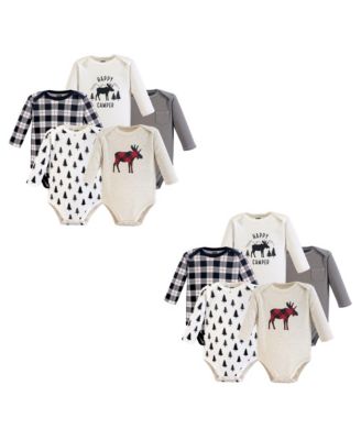 Baby Unisex Cotton Long-Sleeve One-Piece Garment