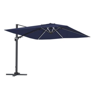 11 FT Square Cantilever Patio Umbrella without Base