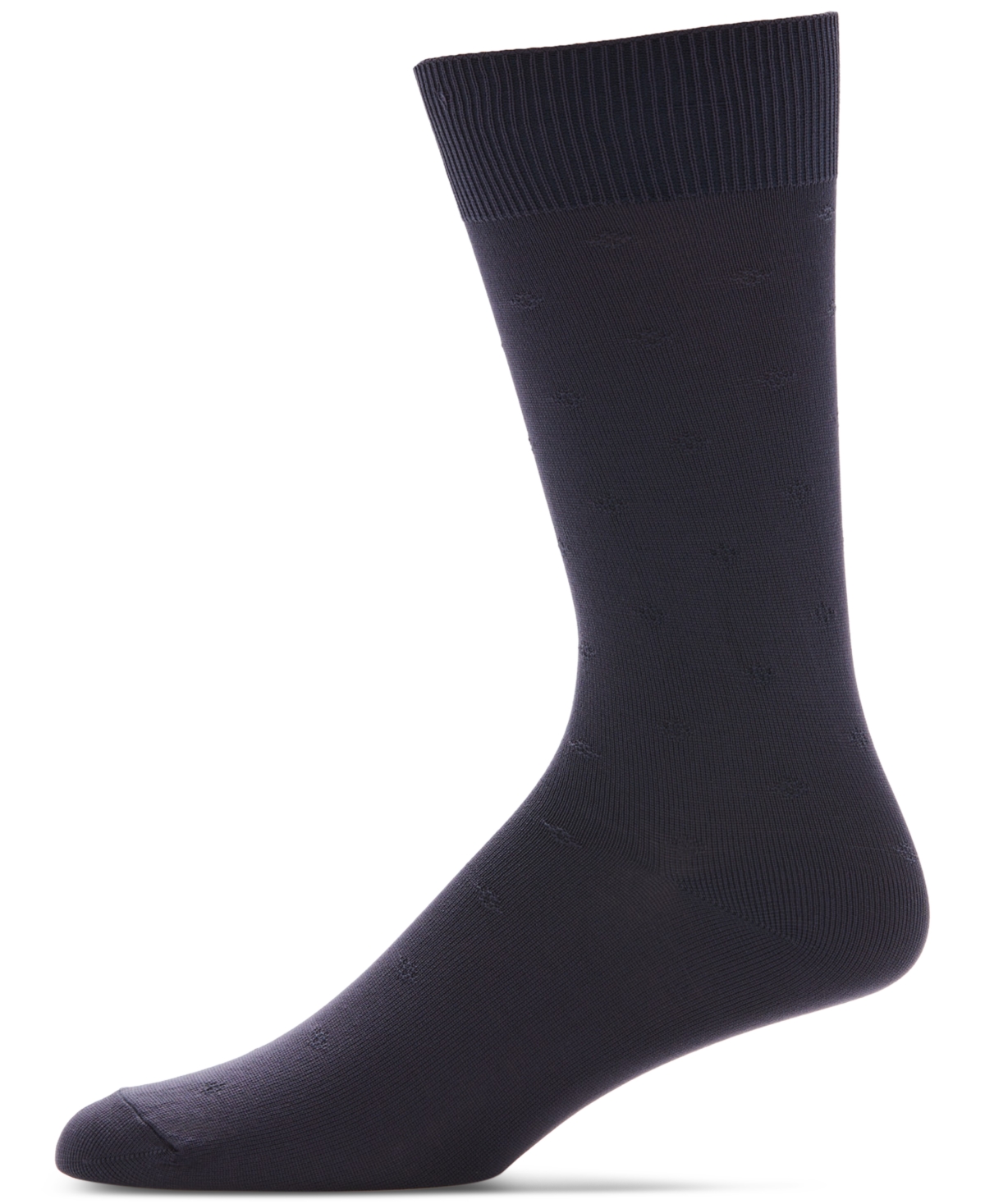 Perry Ellis Men's Microfiber Dress Socks - Navy