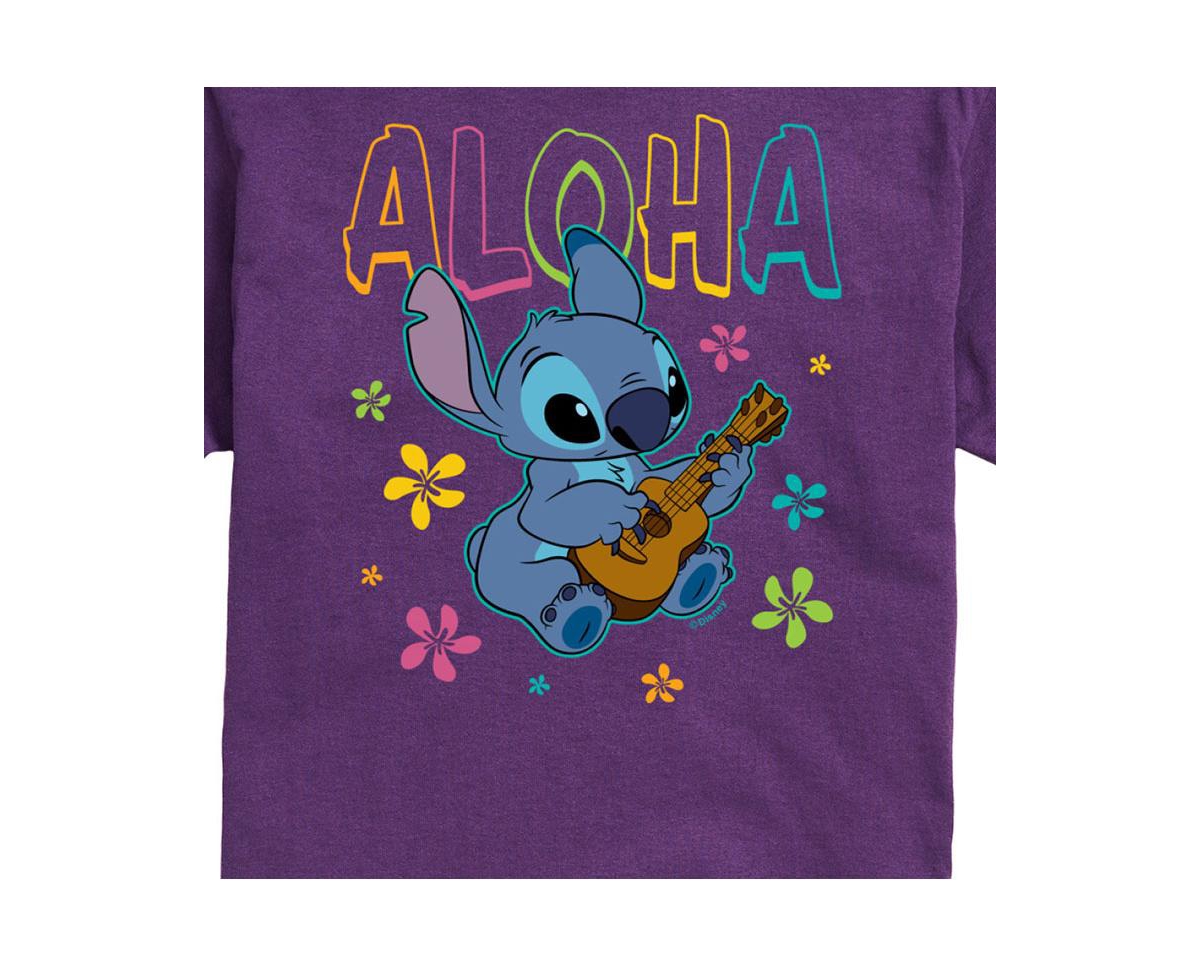 Hybrid Apparel Lilo and Stitch Mens Short Sleeve Tee