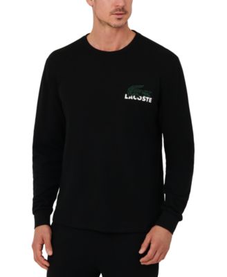 Lacoste - Men's Relaxed Fit Large Croc Thermal Sleep Shirt