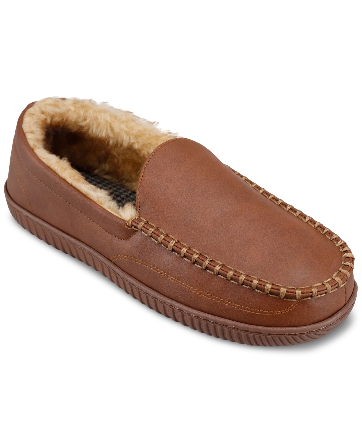 Men's Smooth Venetian Indoor/Outdoor Slipper - Grey