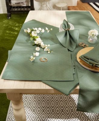 Tonal Lattice Print Outdoor Tablecloth, 60x84 Inches