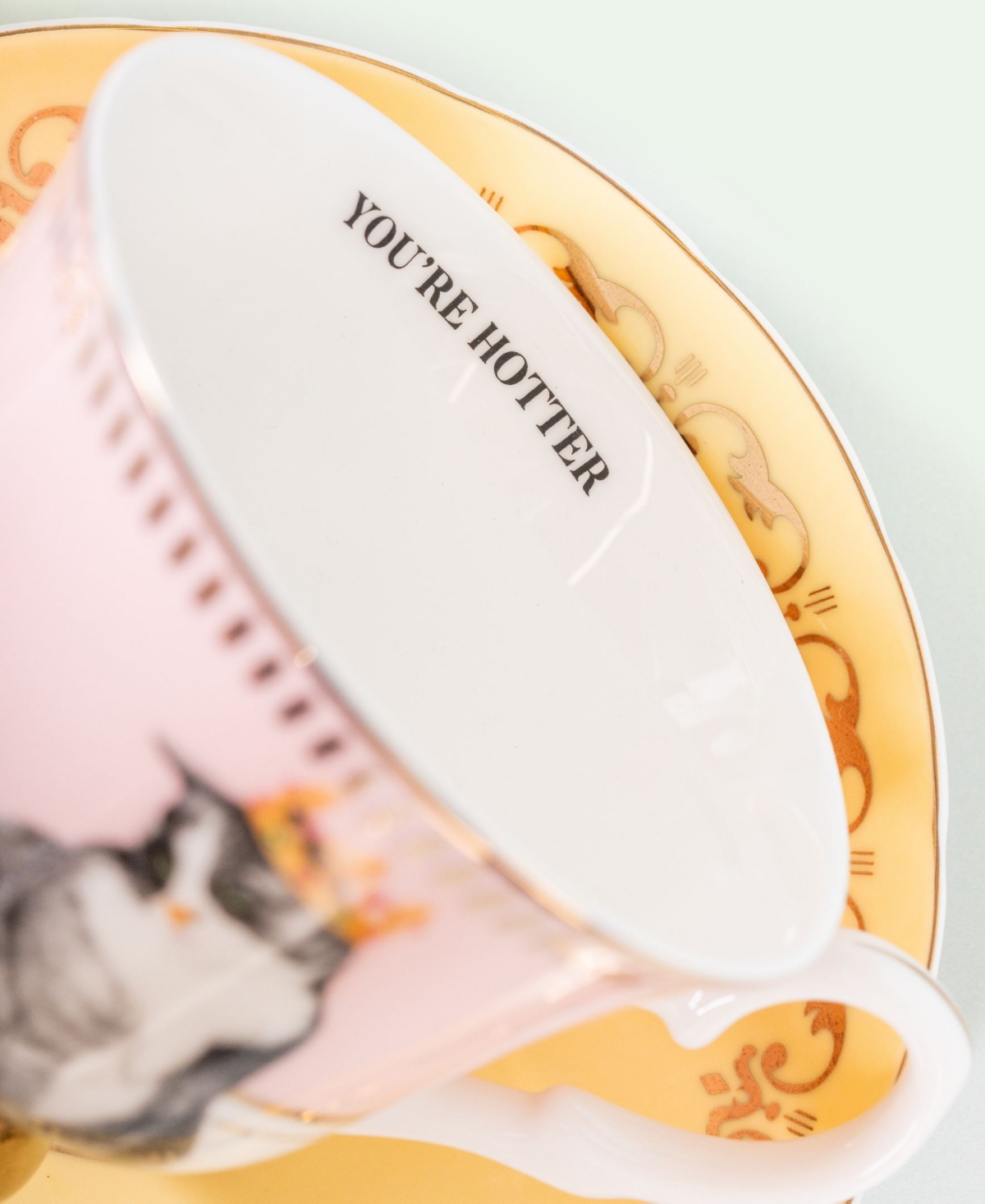 Yvonne Ellen Best of British Teacup and Saucers, Set of 2