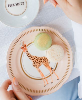 Animal Tea Plates, Set of 4