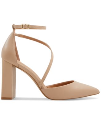 Women's Milley Two-Piece Strappy Pointed-Toe Pumps