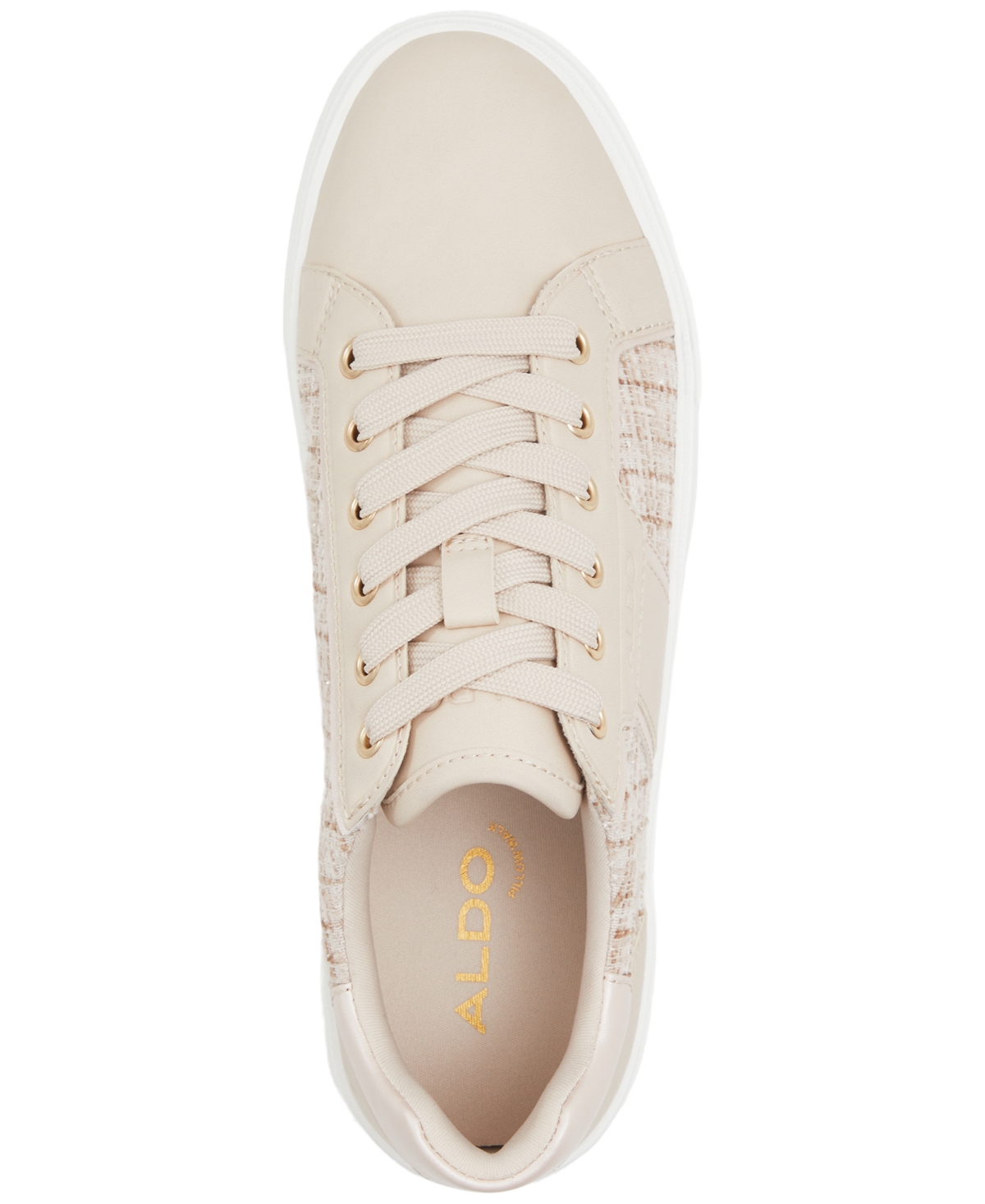 ALDO WOMEN'S ONIRASEAN LACE-UP PLATFORM SNEAKERS 