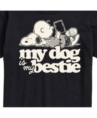 Hybrid Apparel Peanuts Dog Mens Short Sleeve Tee