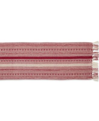 Braided Stripe Table Runner, 15x72 Inches
