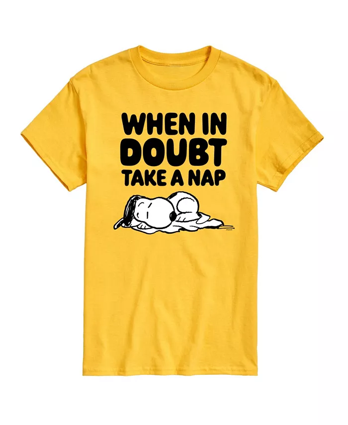 Hybrid Apparel Snoopy Nap Men's Short Sleeve Tee