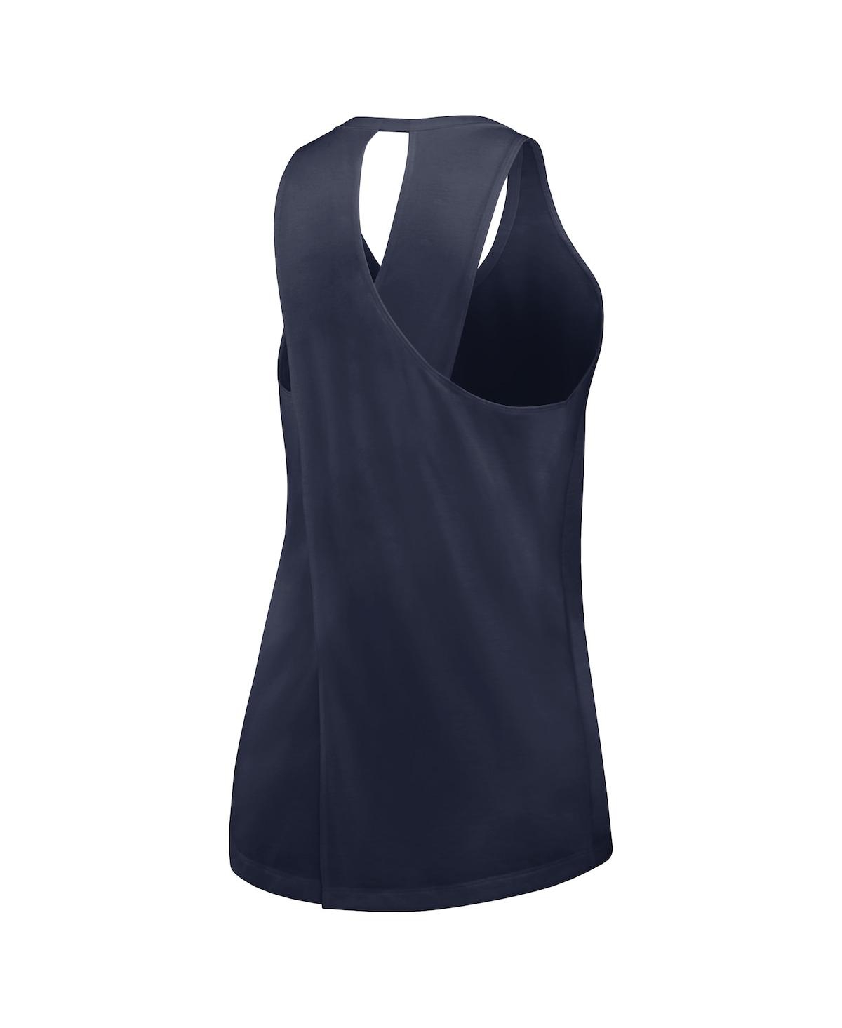 Nike Women's Navy Denver Broncos Performance Tank Top In Navy