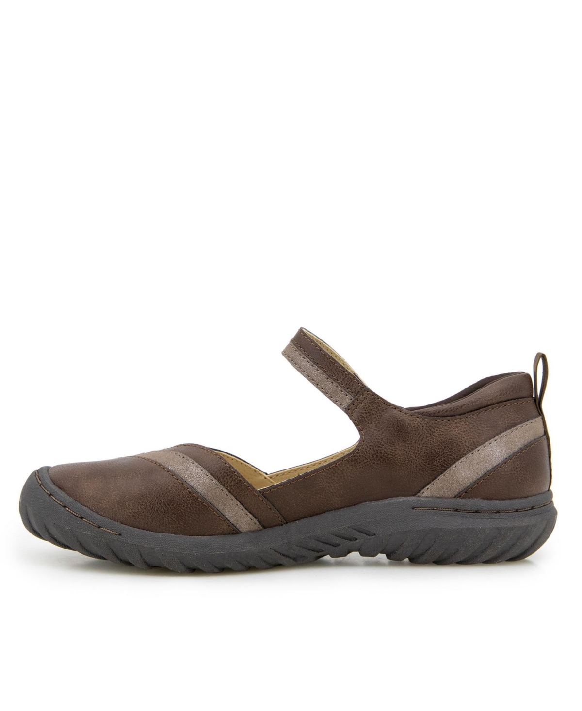 Jbu Women's Raven Round Toe Flats