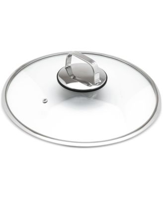 DiamondClad 12" Hybrid Nonstick Stainless Steel Wok with Lid