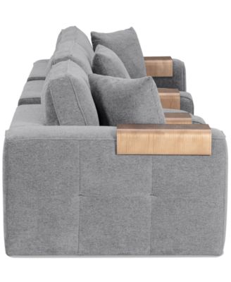 CLOSEOUT! Nycolle 5-Pc. Modular Fabric Sectional with 2 Consoles, Created for Macy's