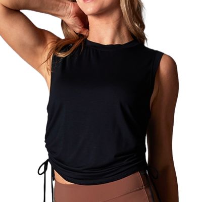 Women's Crop Side Tie Tank