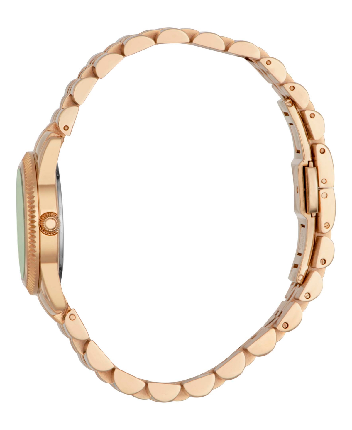 Shop Roberto Cavalli Women's Quartz Rose-gold Stainless Steel Watch 28mm