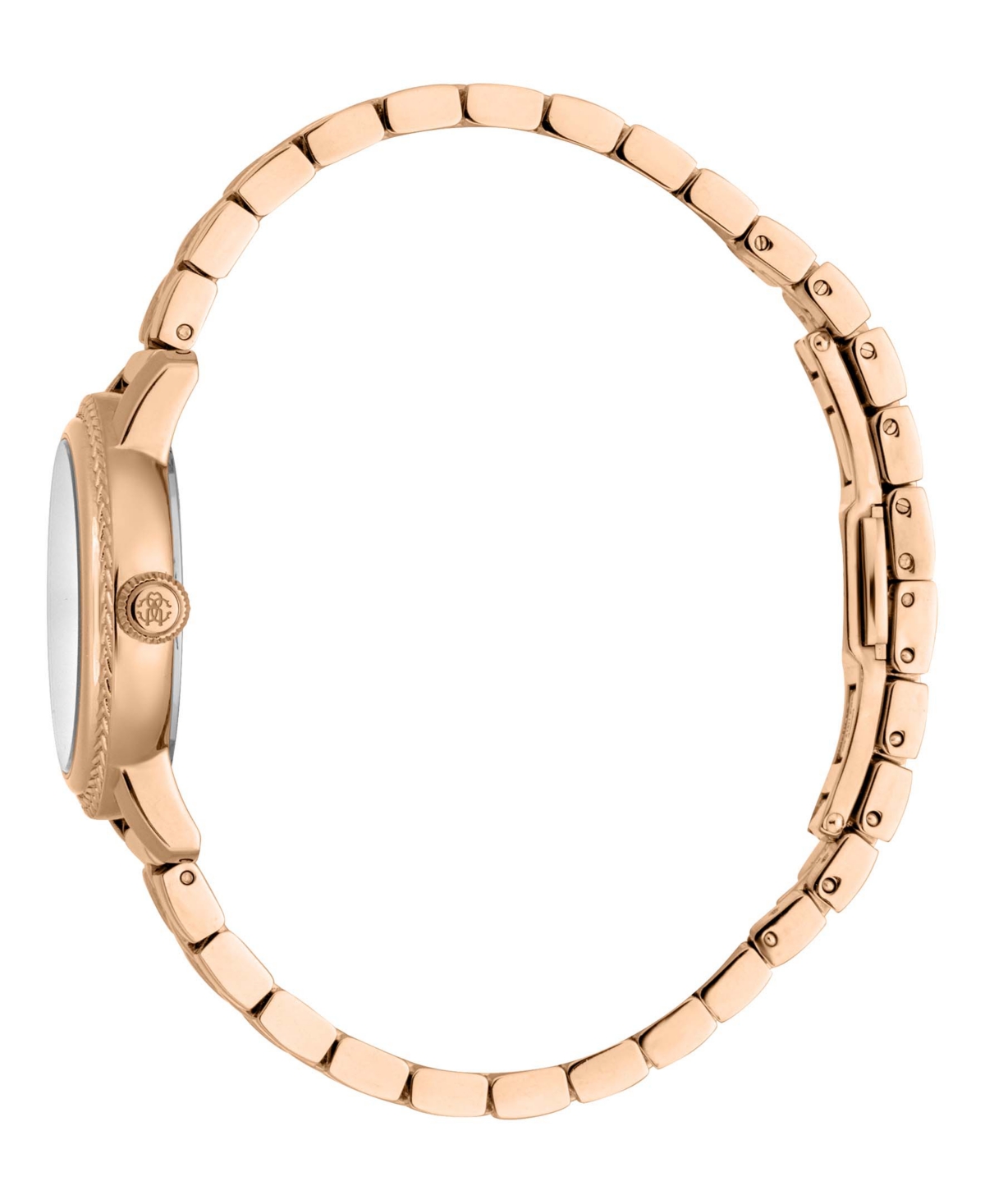 ROBERTO CAVALLI WOMEN'S QUARTZ ROSE-GOLD STAINLESS STEEL WATCH 30MM 