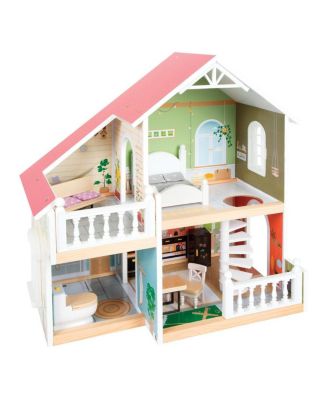 Small Foot Country Cottage Wooden Doll House - Macy's