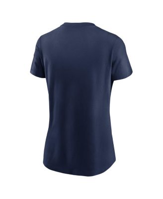 Women's Navy Boston Red Sox Wordmark T-Shirt