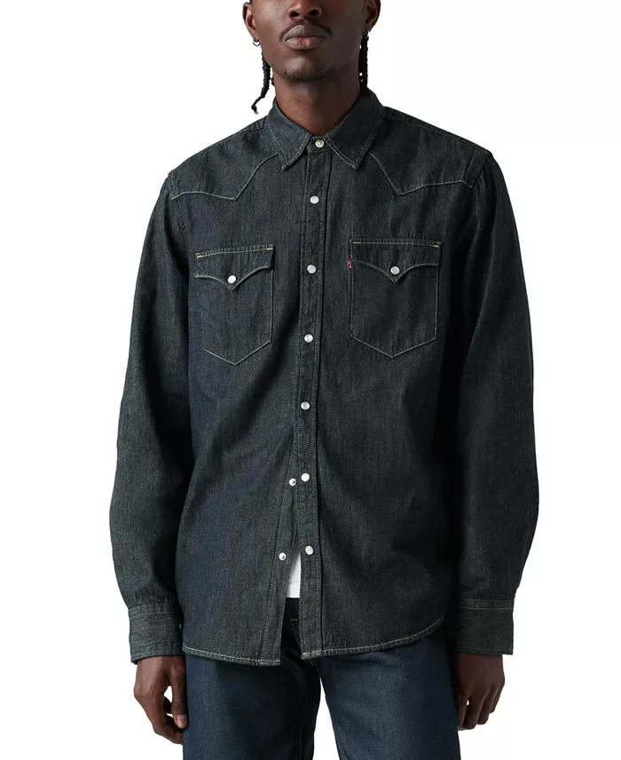 Men's Classic-Fit Western Shirt
