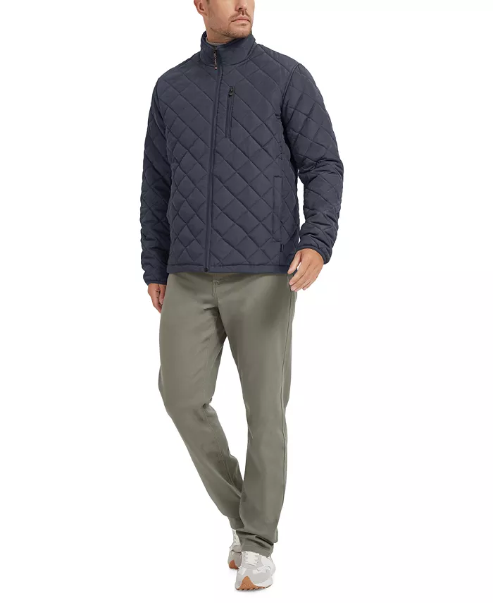 Men's Diamond Quilted Heritage Jacket - thumbnail 6