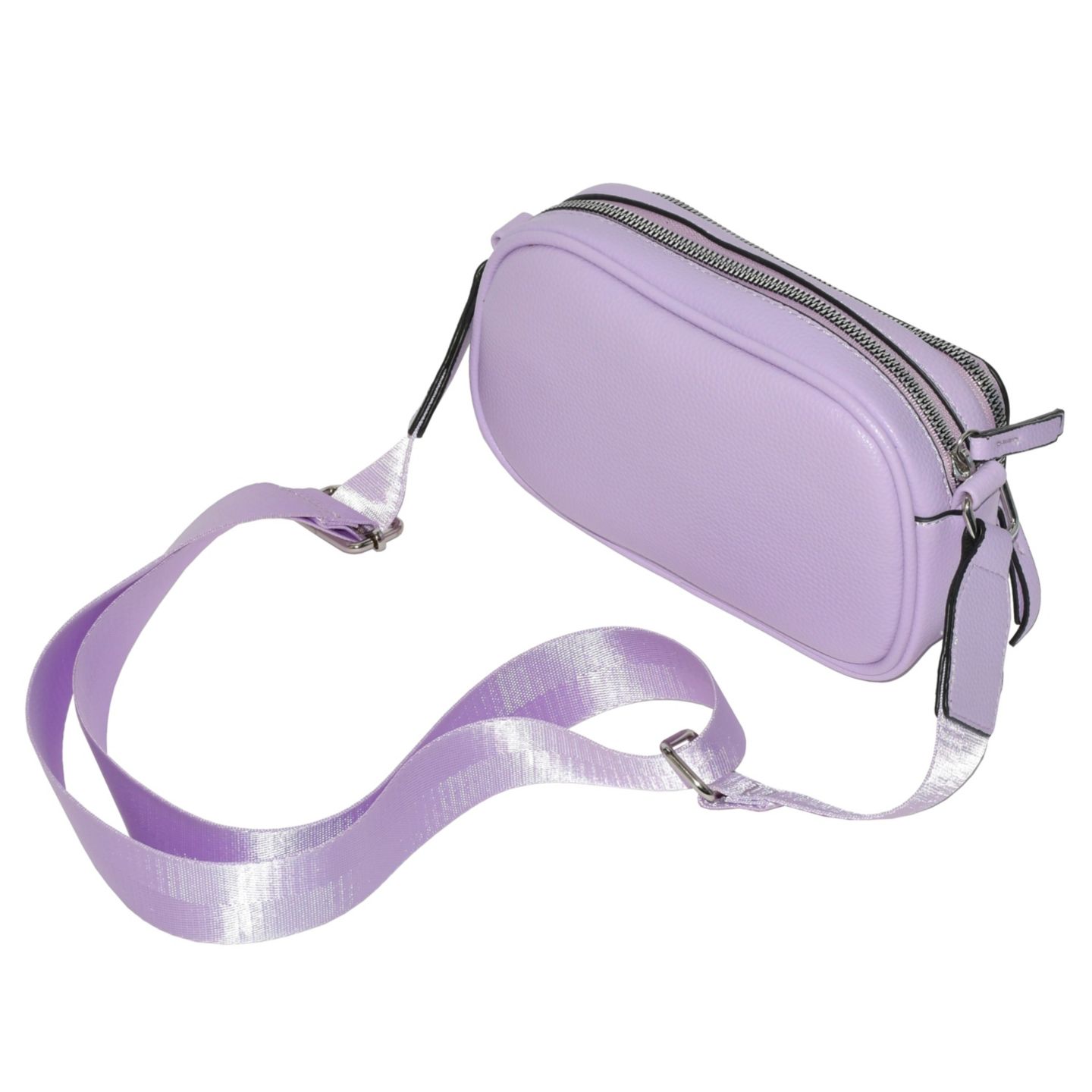 Женская сумка Nicci Ladies' Crossbody Bag with Front Zipper Pocket, цвет: Сиреневый — фото 2