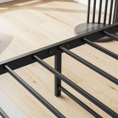 Streamdale Twin Size Bed Frame with Storage Headboard