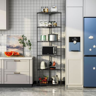 Multi-Purpose Metal Corner Shelf