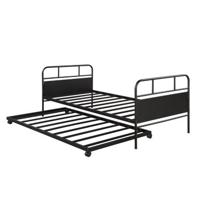 Streamdale Twin Daybed with Trundle and Casters