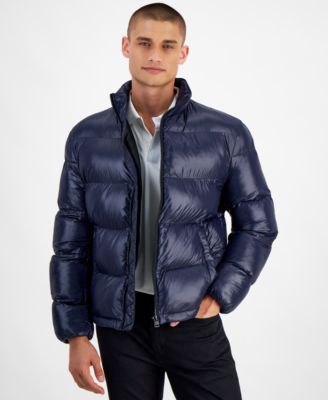 Hugo Boss - Men's Beazly2435 Slim-Fit Quilted Full-Zip Puffer Jacket