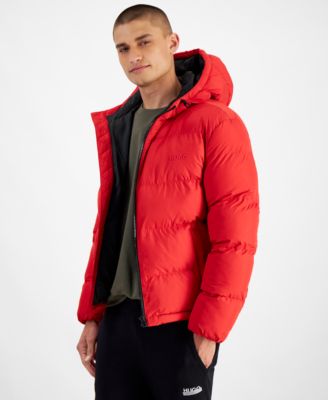 Men's Beazly2436 Slim-Fit Quilted Full-Zip Hooded Puffer Jacket