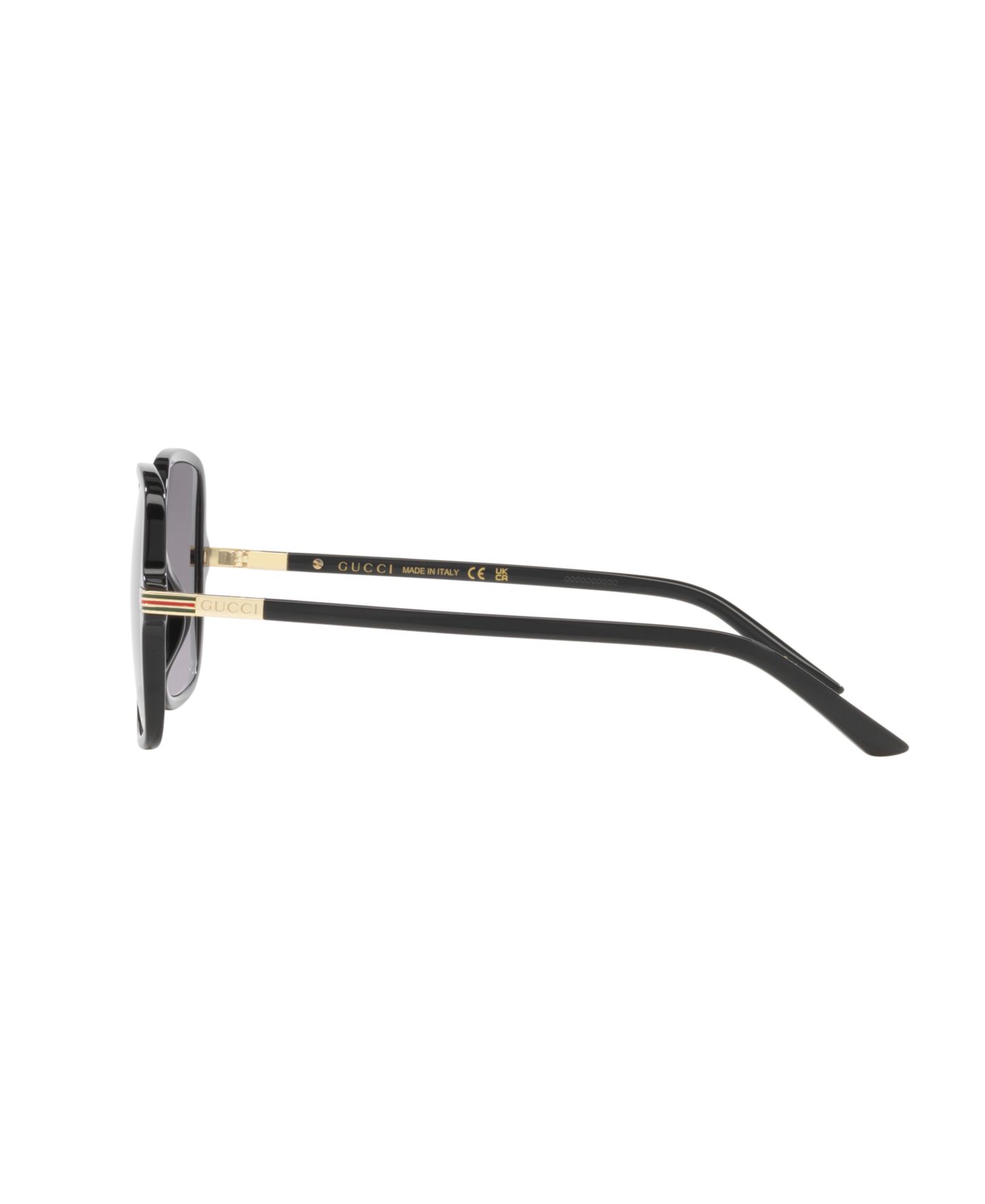 Женские солнцезащитные очки Gucci Sunglasses, GG1449S, цвет: Чёрный — фото 4