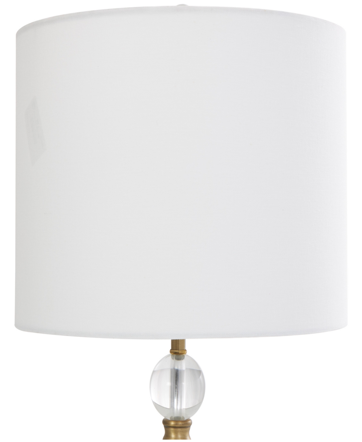 Rosemary Lane 27" Metal Inverted Cone Shaped Accent Lamp In Gold